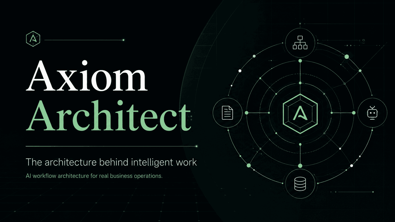 Axiom Architect — The architecture behind intelligent work